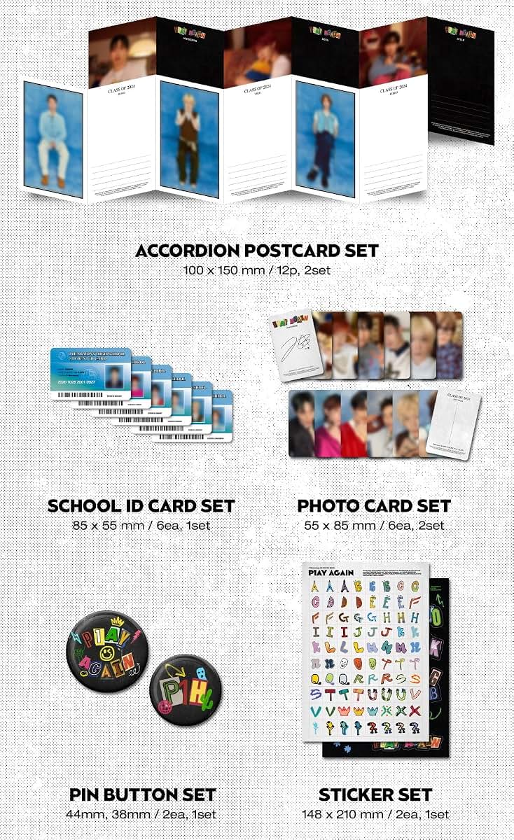 Genie Music P1Harmony 4th Photo Book P1ay Again