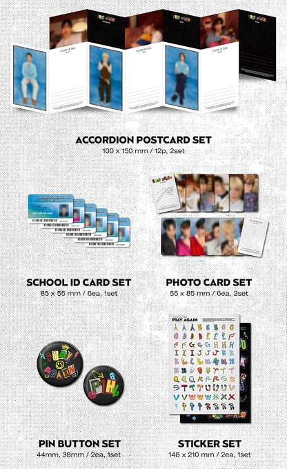 Genie Music P1Harmony 4th Photo Book P1ay Again