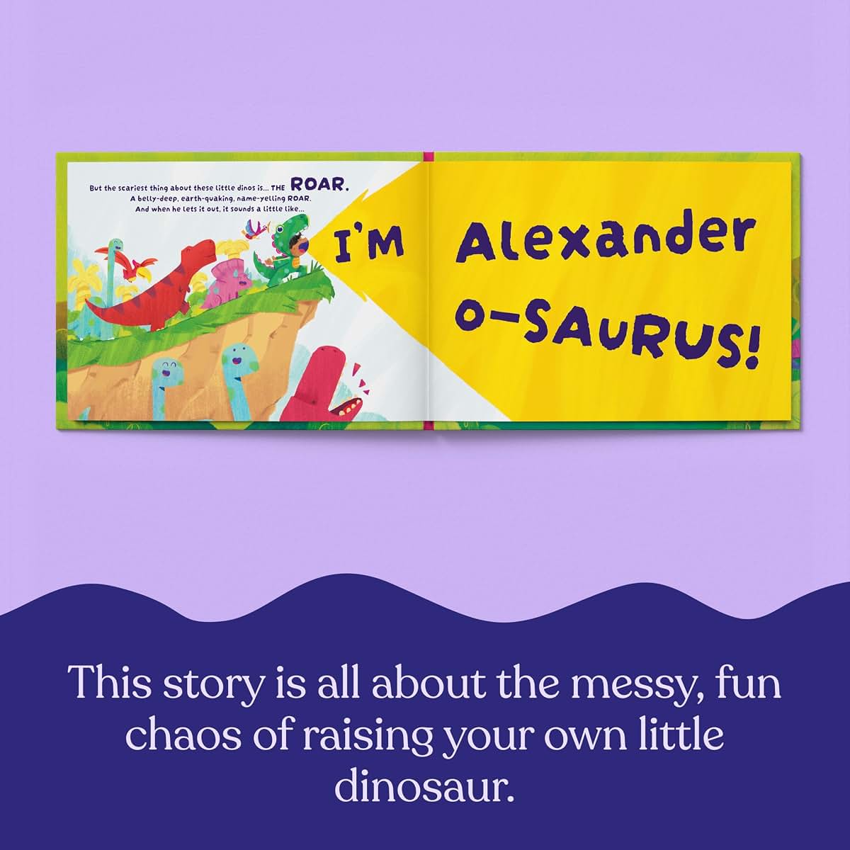 Luna Studios How To Raise A Dinosaur Personalized Book (photo 2)