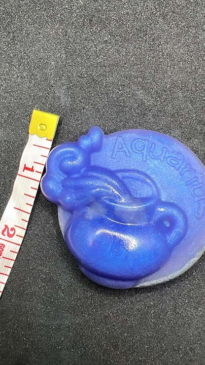 BabyOneStop Aquarius Zodiac Gemstone Soap With Watermint And Clementine Scent