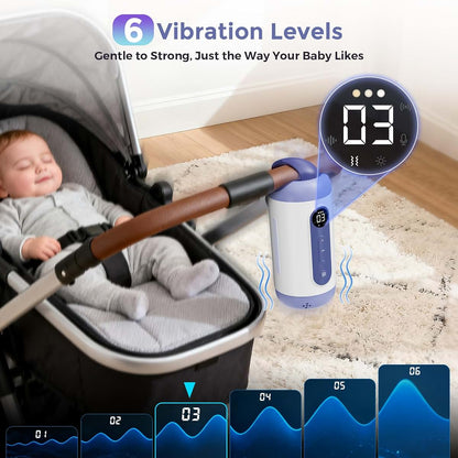 Rechargeable Hands-Free Baby Rocker for Soothing Sleep Aid