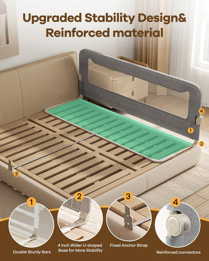 GrowthFun Foldable Bed Rail