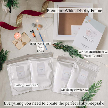 Made By Mindy Baby Handprint And Footprint 3D Casting Kit (photo 3)