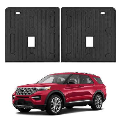 FREEMOTOR802 TPE Backrest Mat Fits 2020-2026 Ford Explorer, Black