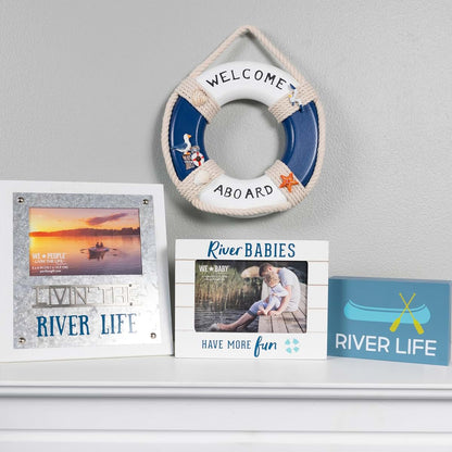 Pavilion Gift Company River Babies Have More Fun Picture Frame