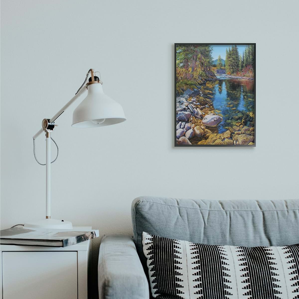 Stoney Creek Forest Landscape Framed Giclée Print | Stupell Industries
