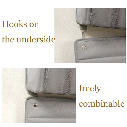 Someteth Wall Hanging Organizer for Door, Bathroom, or Closet Storage