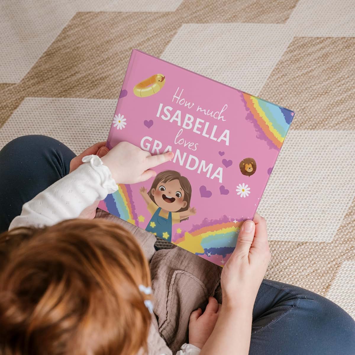 Luna Studios I Love Grandma Personalized Children's Book