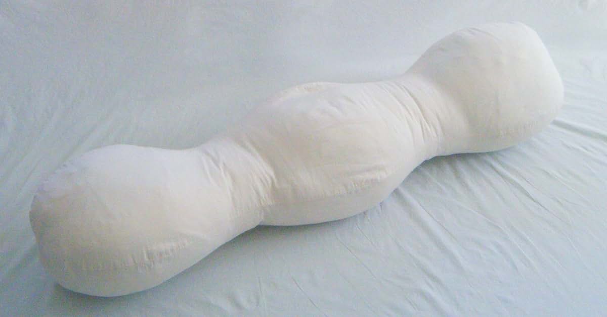 Treehugger Pillows The Curvy Bodypillow Cover - White - 100% Cotton Patent Pending