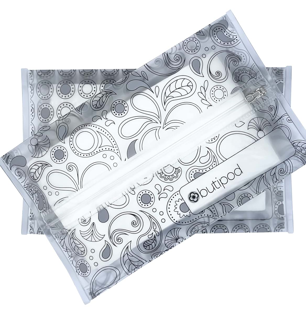 the buti-bag co Butipods Reusable Travel Wipes Case - Portable Moisture-Retaining Pouch, Slim Holder, Convenient