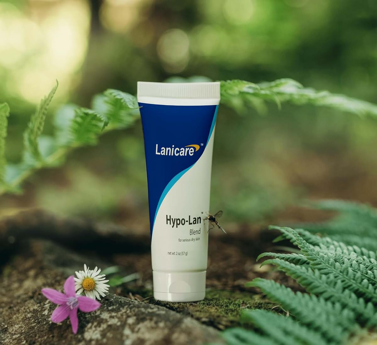 Lanicare Hypo-Lan Lanolin Skin Care Cream, 2 Ounce Tube