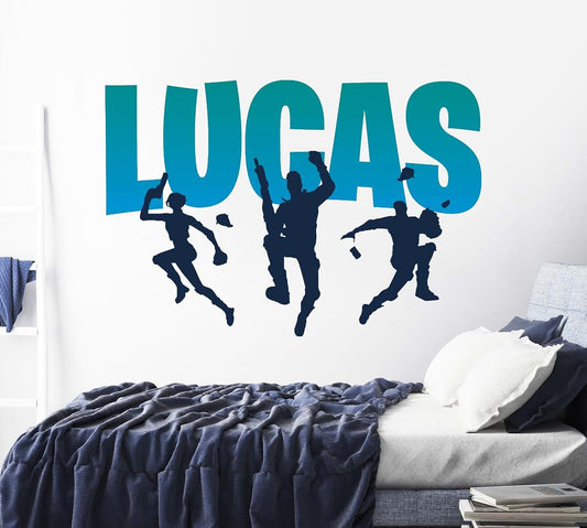 Sticker Swag Custom Gaming Wall Decal for Personalized Bedroom Decor