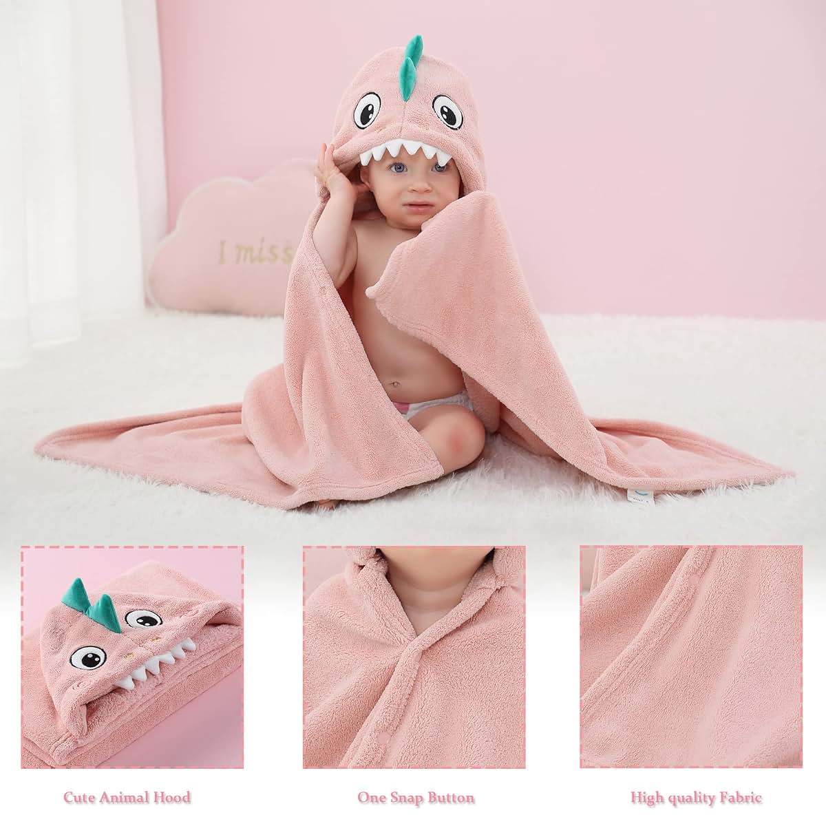 Baby Blanket, Soft Cover for Crib and Stroller Use
