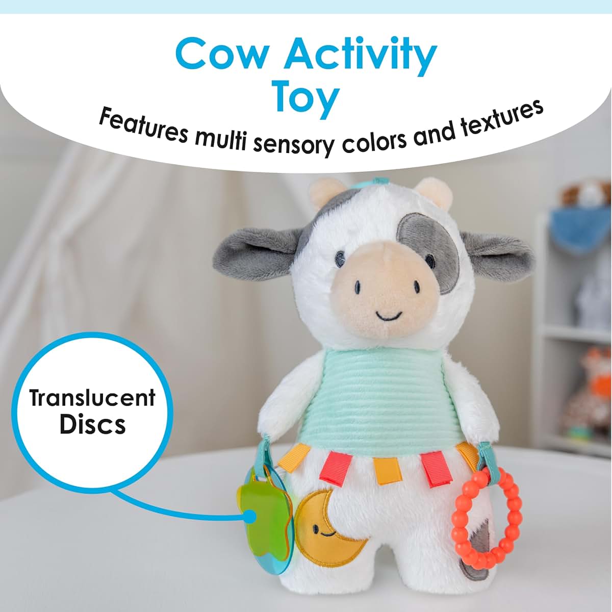KIDS PREFERRED Carters Cow On The Go Activity Toy (photo 2)