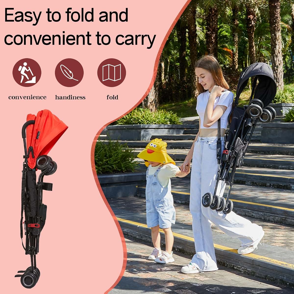 Cool Kids Superb Lightweight Stroller for Travel Buggies