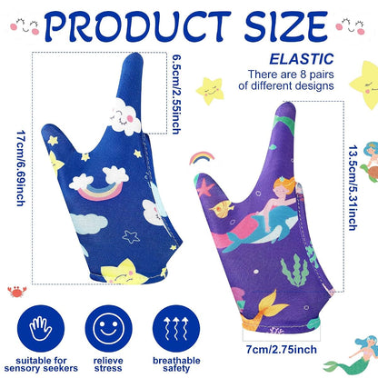 Thumb Sucking Finger Guard Set for Kids 8-12 Years