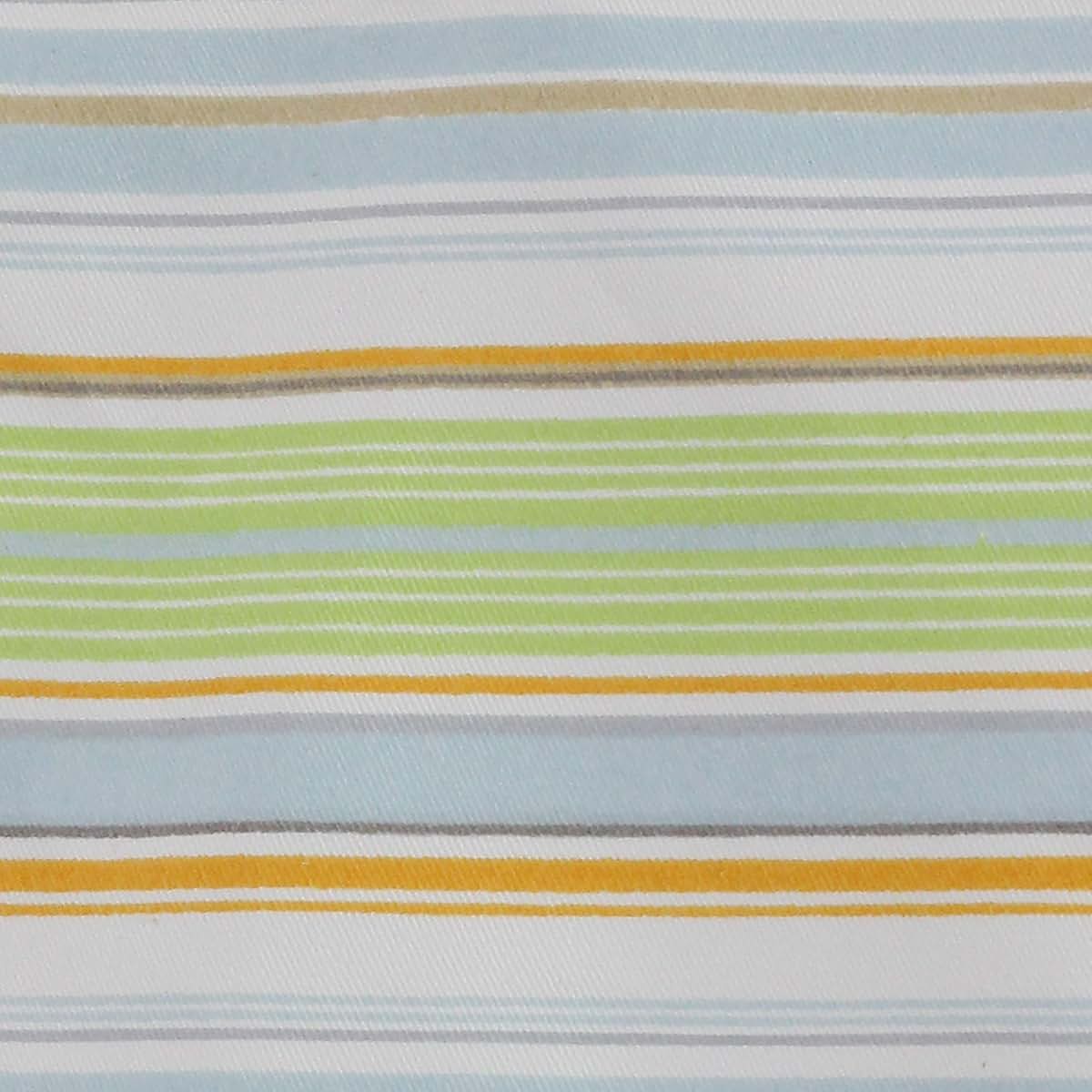3 Stories Trading Company Crib Mobile Arm Cover In Blue Stripe (photo 3)