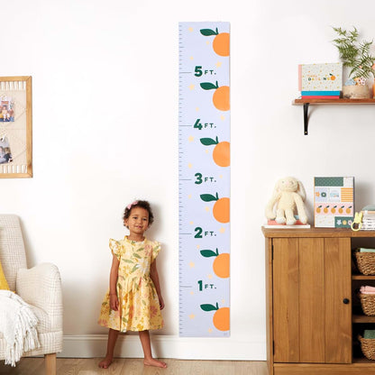 C.R. Gibson Little Darling Baby Growth Chart With Milestone Stickers