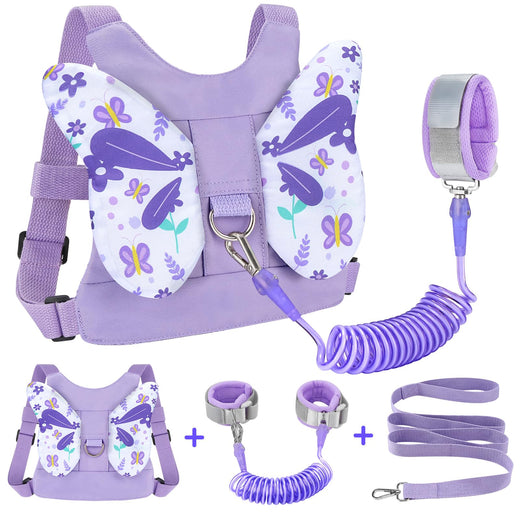 Accmor Toddler Harness Leash, 3-in-1 Cute Butterfly Design