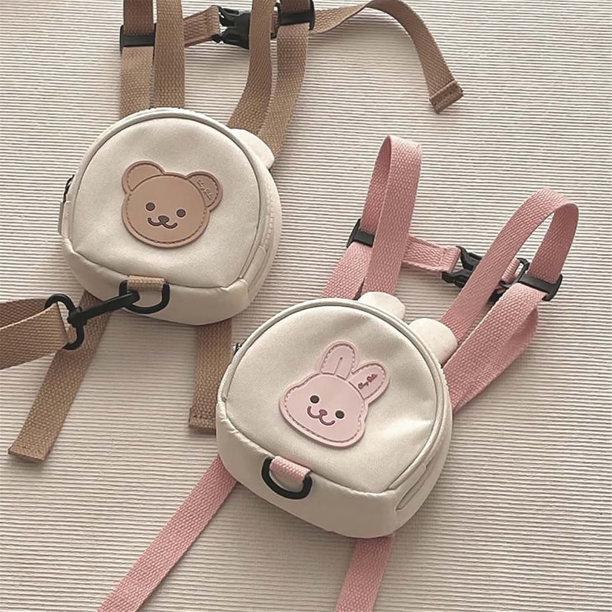 EAJORN Baby Anti Lost Harness Cute Backpack Safety Leash, White (photo 3)