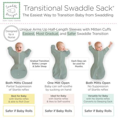 Swaddle Designs Transitional Swaddle Sack Arms Up