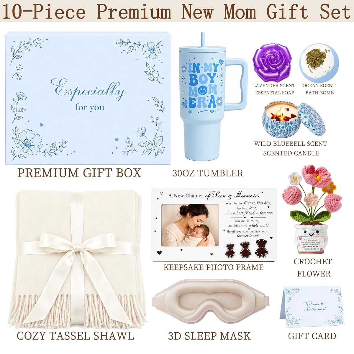 Thayqu New Mom Gift Basket, Self-Care Gift Set (photo 2)