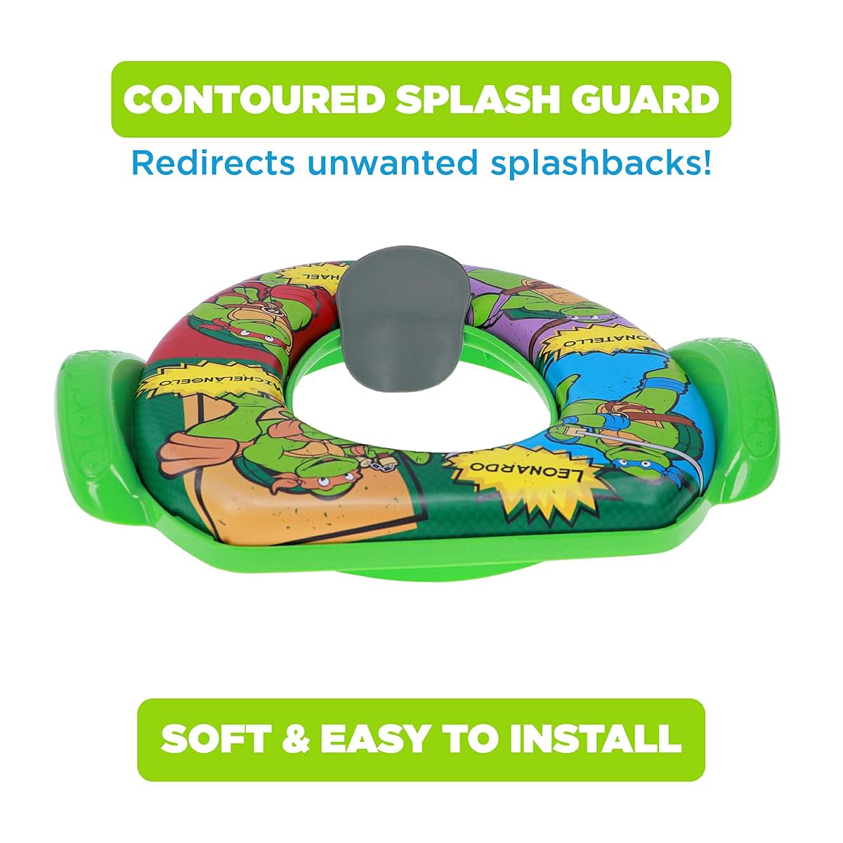 Ginsey Industries Nickelodeon TMNT Soft Potty Seat
