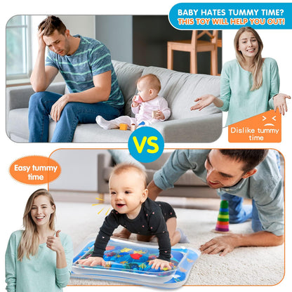 Infinno Inflatable Tummy Time Mat Water Play