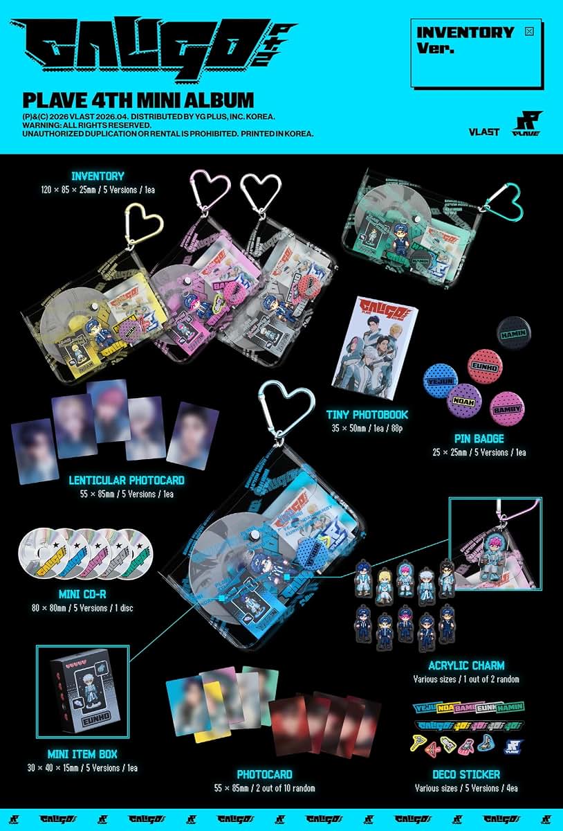 Valueflag Plave Caligo Pt.2 4th Mini Album Inventory Yejun Version