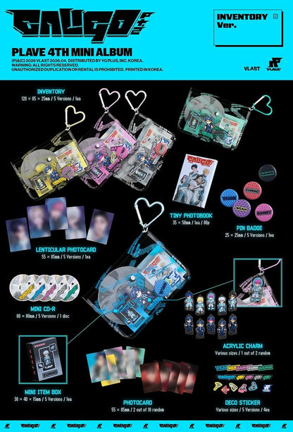 Valueflag Plave Caligo Pt.2 4th Mini Album Inventory Yejun Version