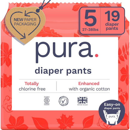 Pura Size 5 Diaper Pants with 12 Hour Protection