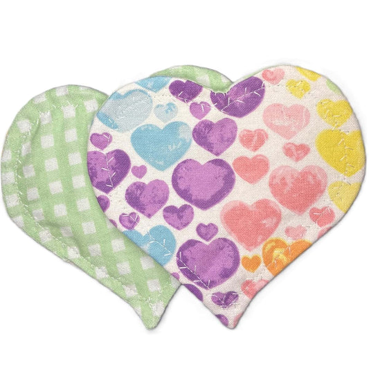 Happy Turtle Creations, Scent Bonding Hearts Set of 2, Gender Neutral Aromatherapy for Newborn, Preemie, NICU Needs