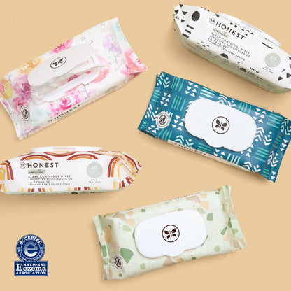 Honest Company Multi-Use Baby Wipes Terrazzo