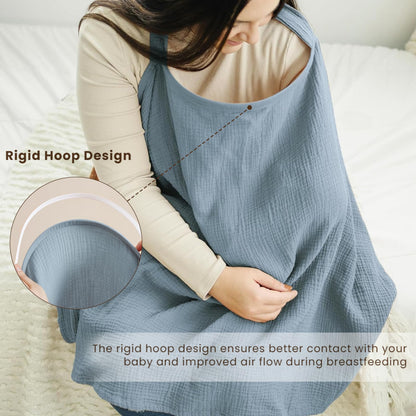 Konssy Muslin Nursing Cover