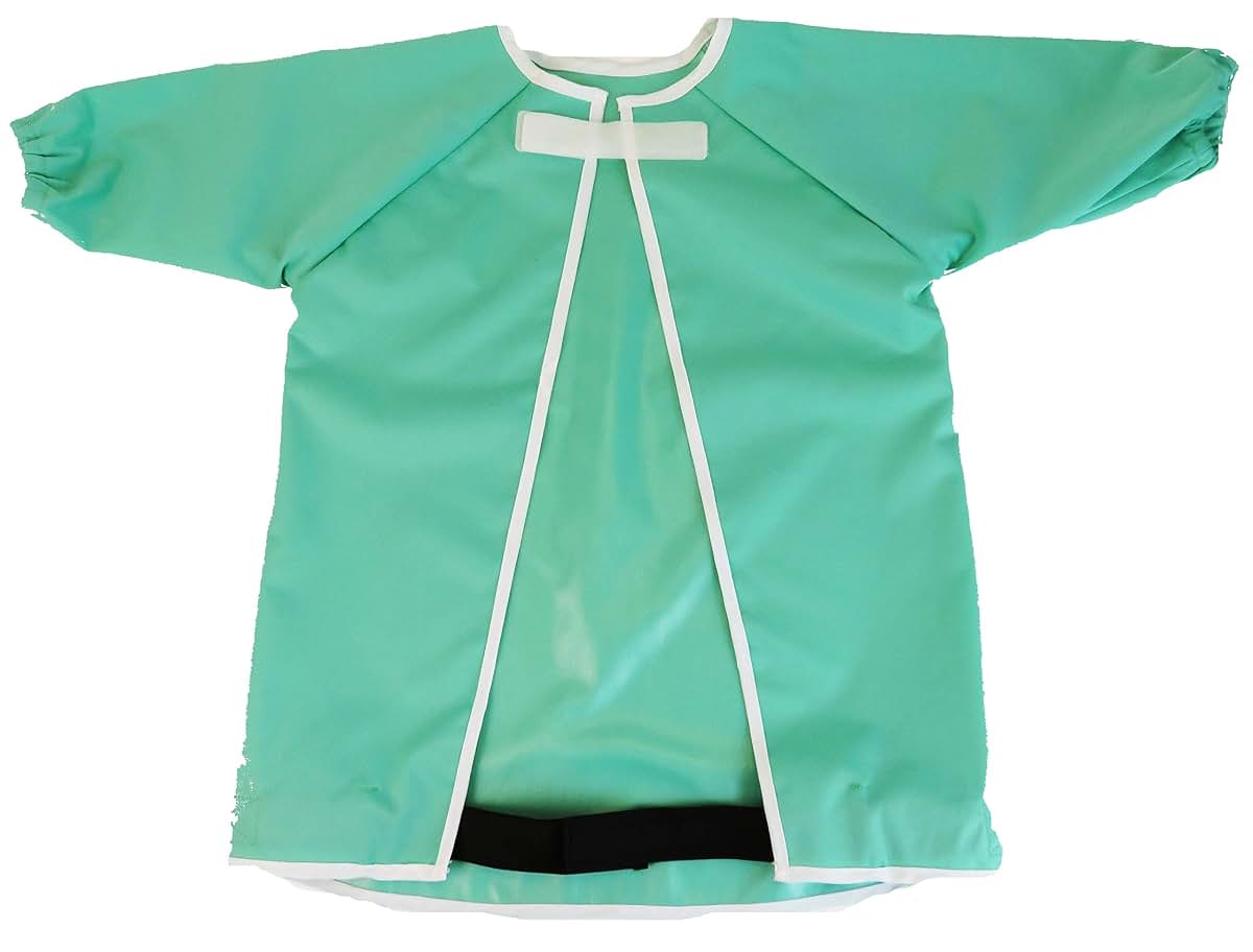 Encrustd Baby Led Weaning Long Sleeve Apron Bib With Suction Cups (photo 4)