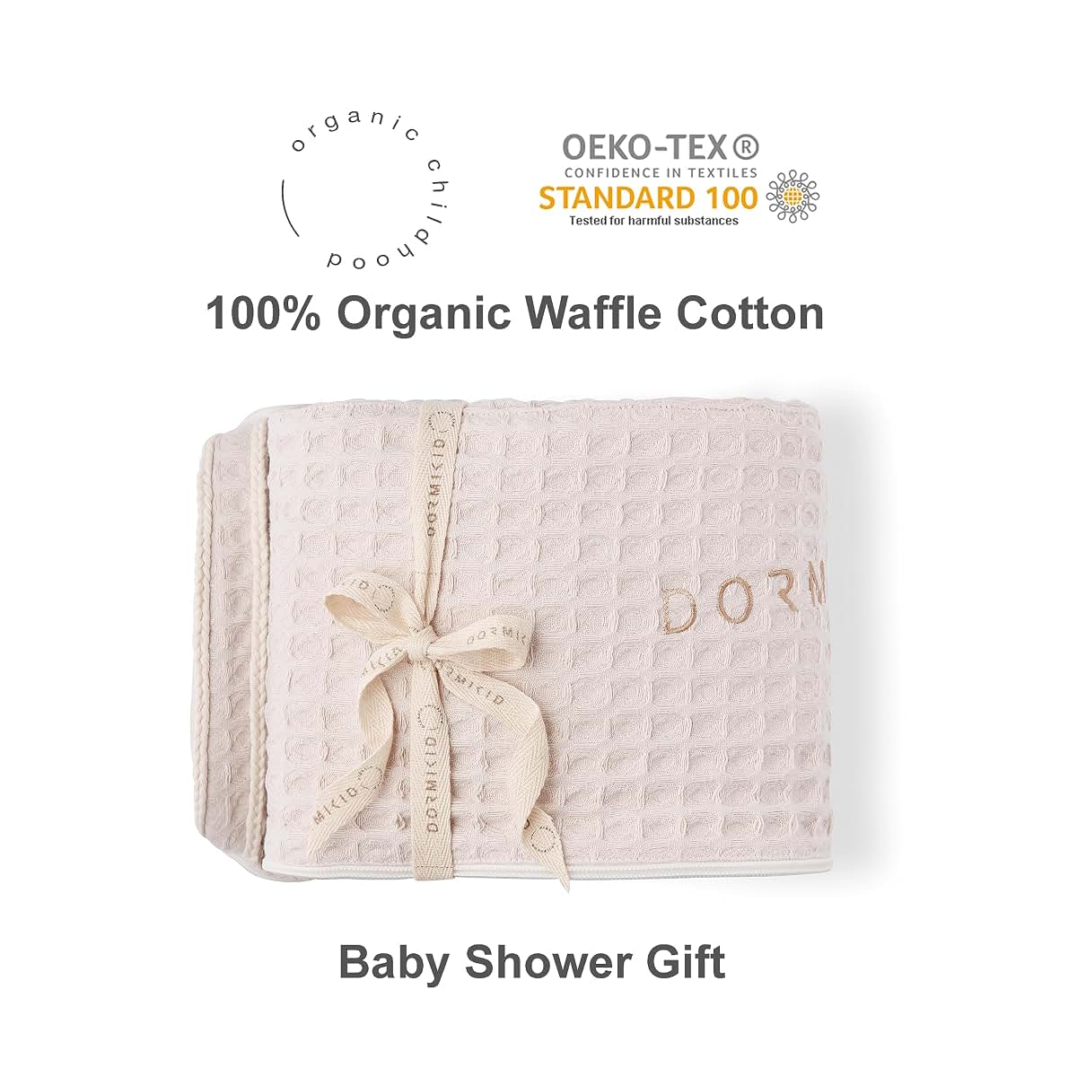 DORMIKID Organic Cover Deluxe+ for Dock, Cotton Breathable Soft Replacement Case (photo 4)
