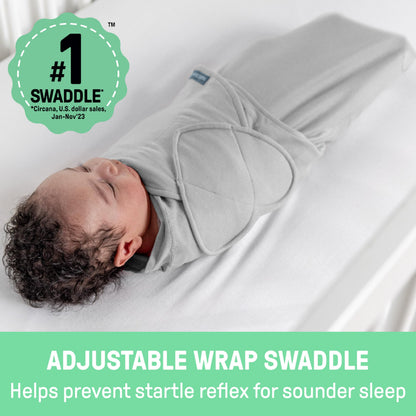 SwaddleMe Monogram Collection Baby Swaddle 100% Cotton