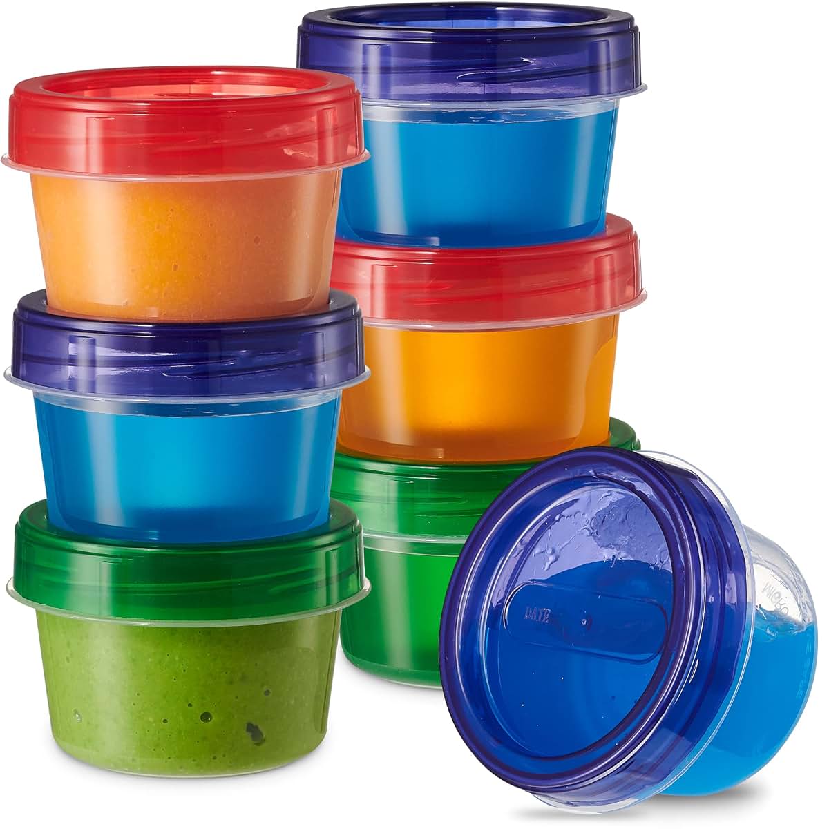 Elegant Disposables Baby Food Storage Containers Set (4 Oz)