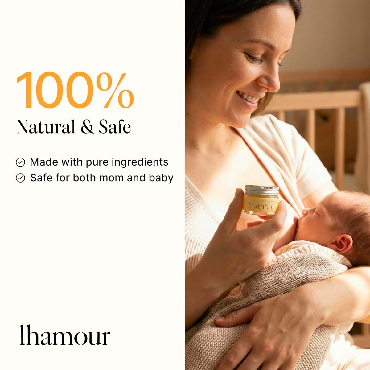 Lhamour Nipple Butter Handcrafted Moisturizing Balm (photo 2)