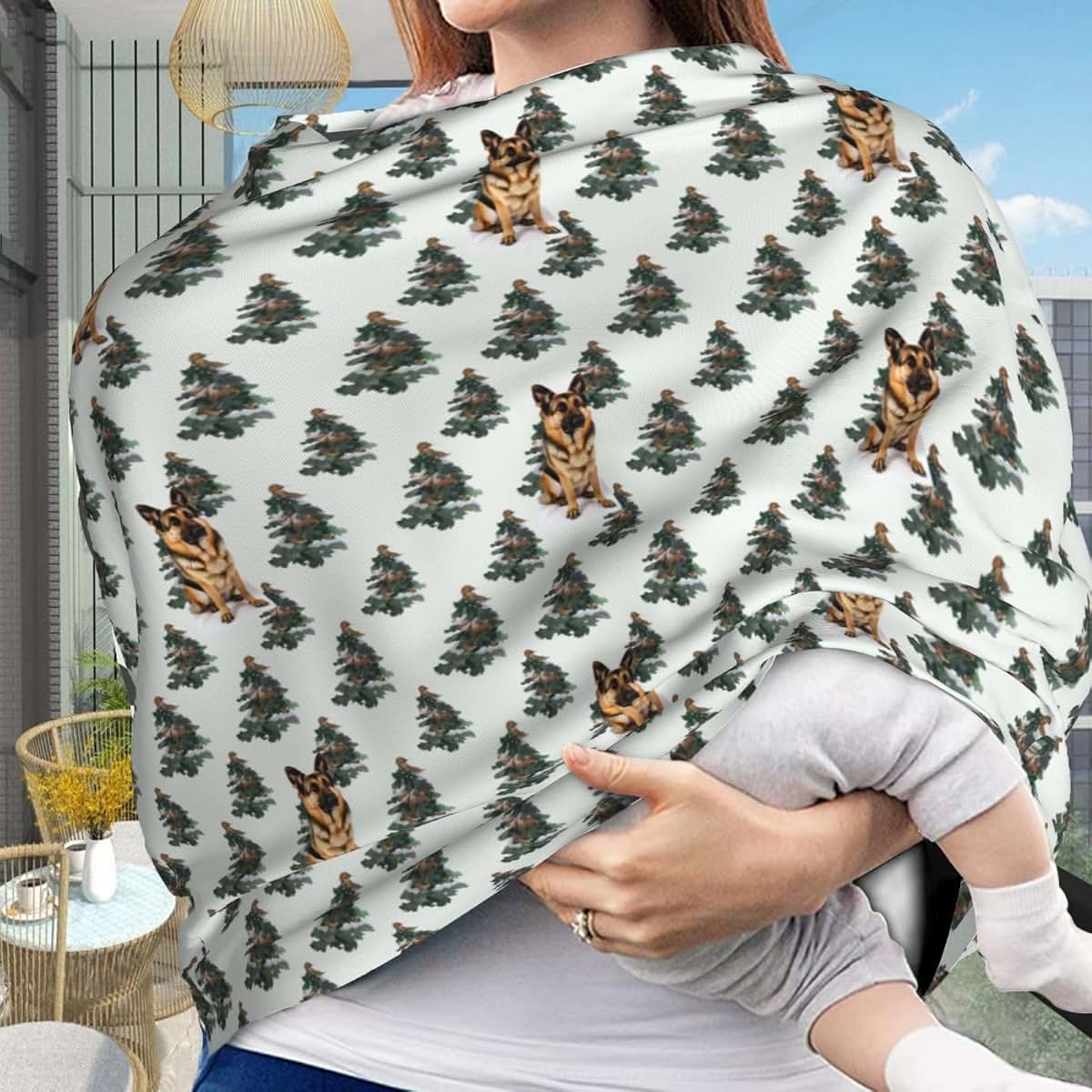 Muishi German Shepherd Car Seat Canopy & Nursing Cover