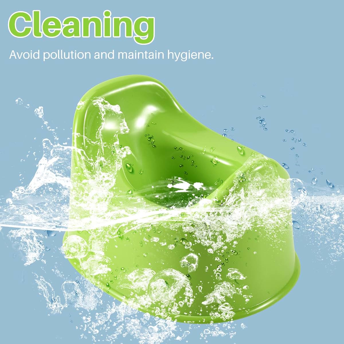Srutueo Baby Potty Travel Toilet - Green (photo 2)