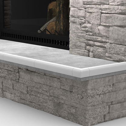 Roving Cove Fireplace Edge Corner Protector for Brick and Stone Surfaces