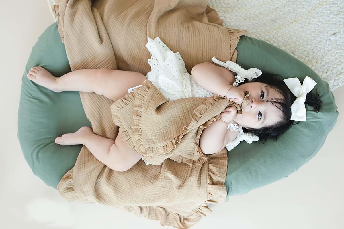 Leyl&Ari Toddler Blanket and Lovey Set | Organic Cotton Quilt