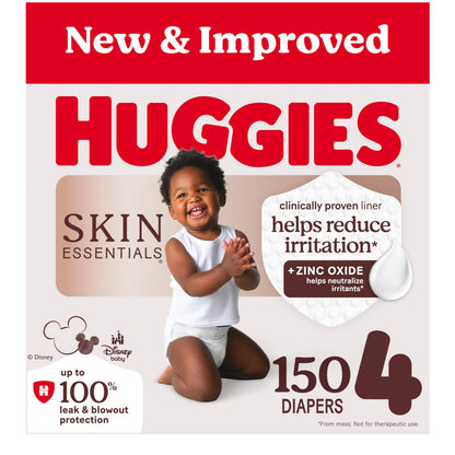 Huggies Skin Essentials Diapers Size 4