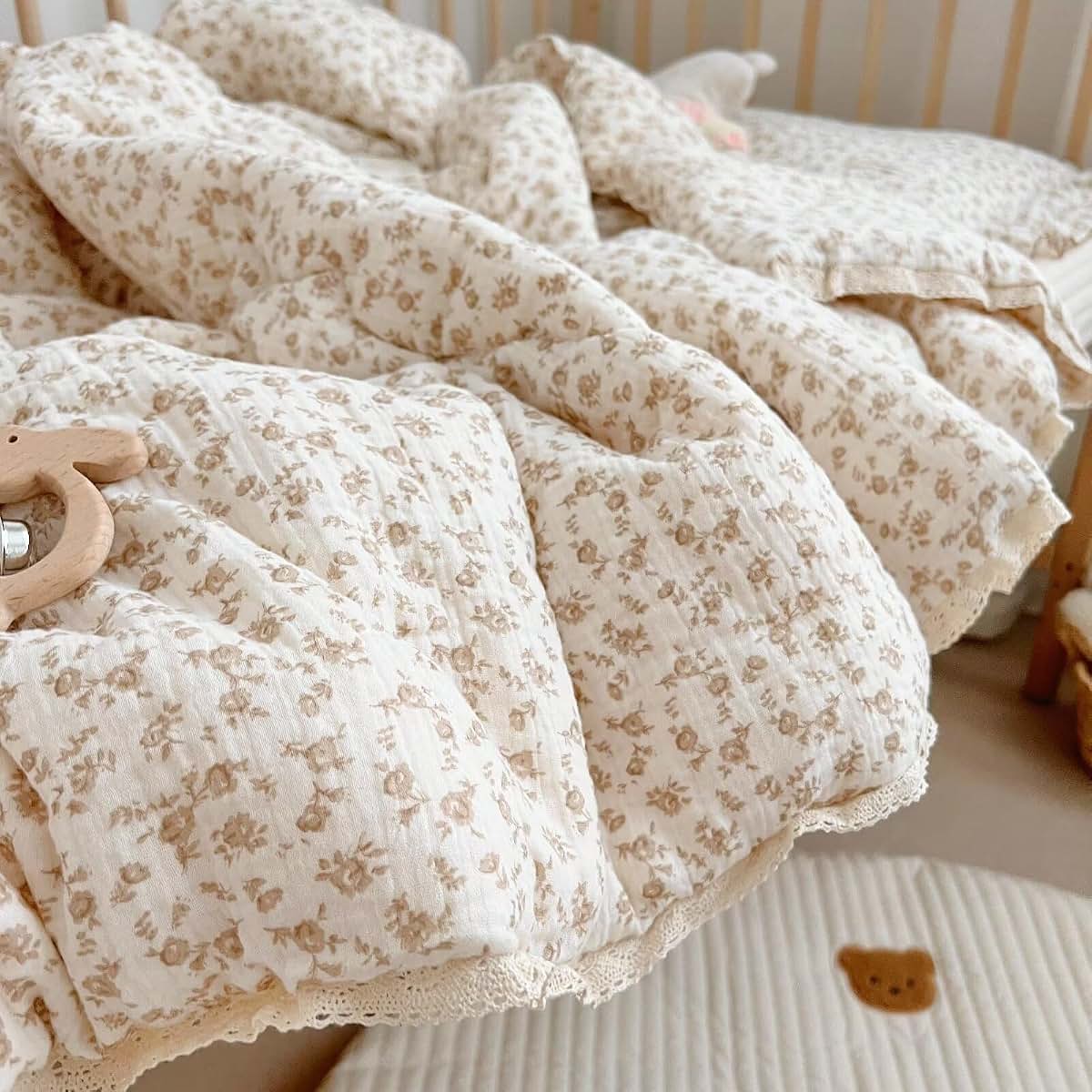 BuLuTu Muslin Cotton Toddler Blanket (photo 3)