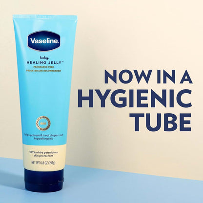 Vaseline Baby Petroleum Healing Jelly for Dry Skin & Diaper Care