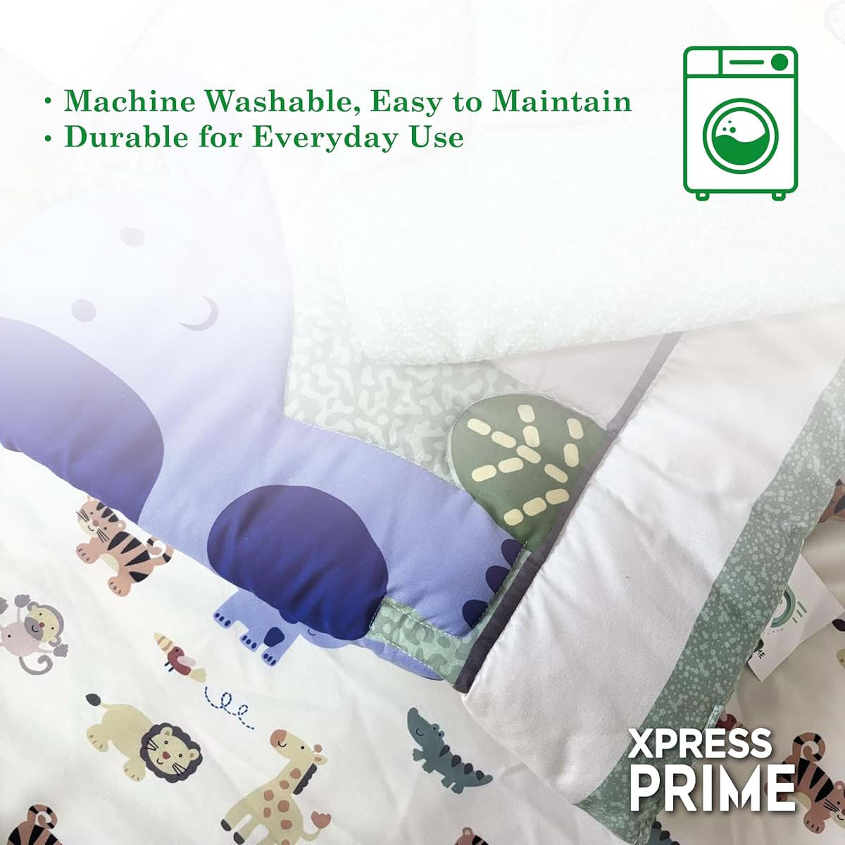 Xpress Prime 3 Piece Baby Crib Bedding Set for Boys & Girls – Newborn, Infant & Toddler Nursery Bed Set Decor with (photo 3)