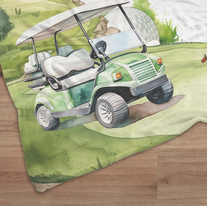 UnoCo Golf Personalized Baby Month Blanket