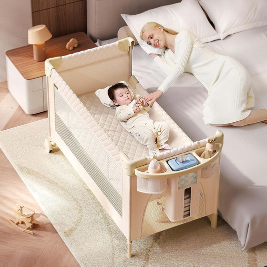 Kingobabys Baby Bassinet And Pack And Play