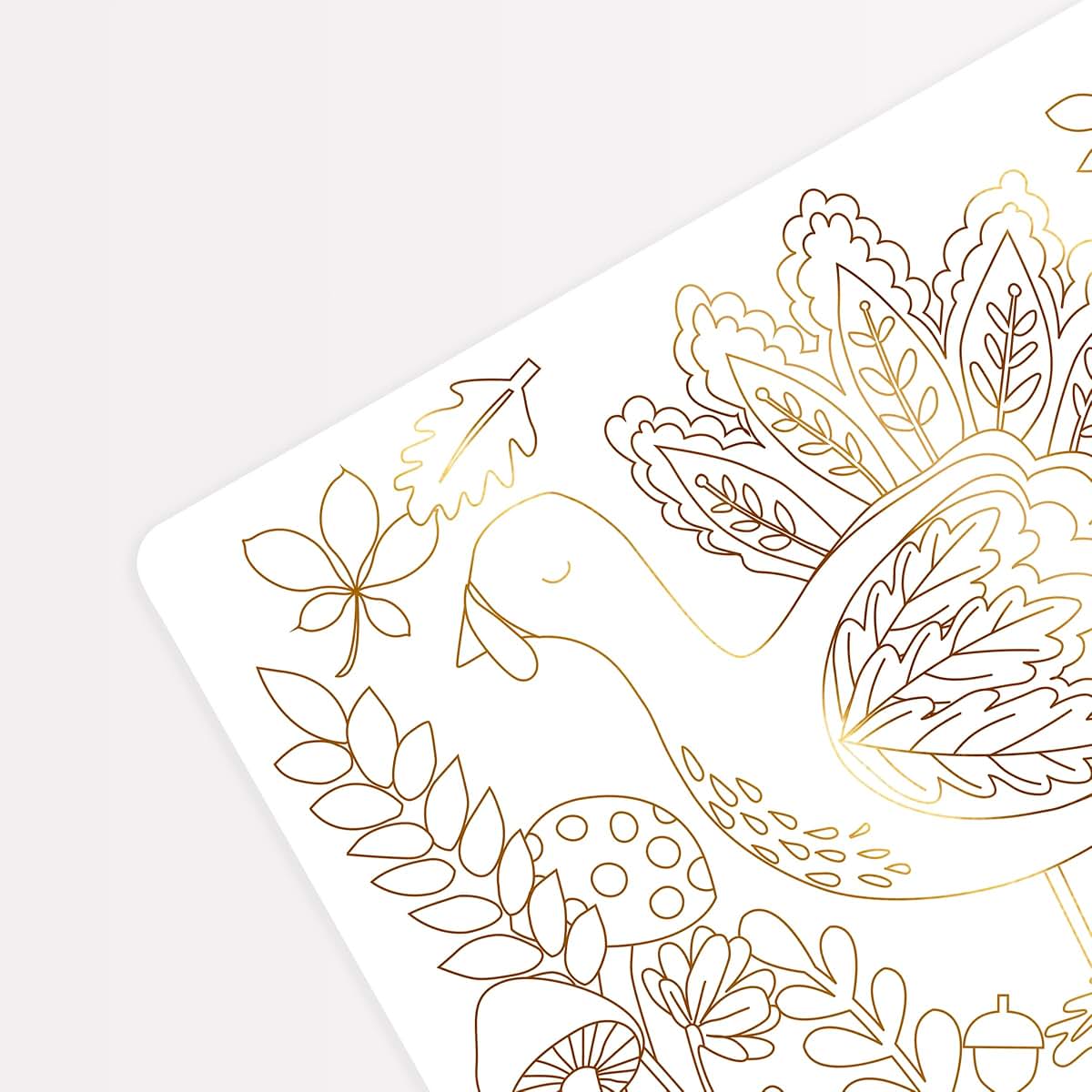 Meri Meri Thanksgiving Coloring Placemats (Pack of 8)